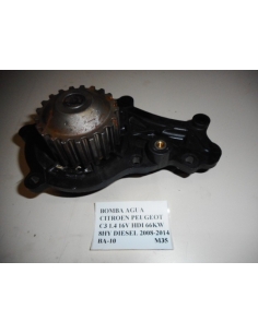 Bomba agua Citroen Peugeot C3 1.4 16V HDI 66KW 8HY Diesel 2008 - 2014 