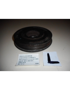 Polea damper cigueñal Citroen Peugeot C3 1.4 16V HDI 66KW 8HY Diesel 2008 - 2014 