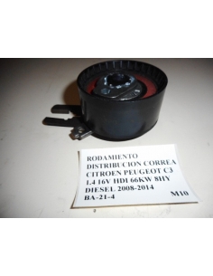 Rodamiento distribucion correa Citroen Peugeot C3 1.4 16V HDI 66KW 8HY Diesel 2008 - 2014 