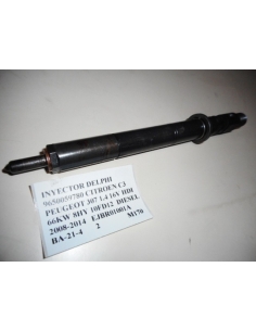 Inyector delphi 9650059780 Citroen C3 Peugeot 307 1.4 16V HDI 66KW 8HY 10FD12 Diesel 2008 - 2014 EJBR01001A