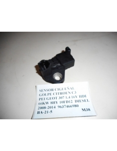 Sensor cigueñal golpe Citroen C3 Peugeot 307 1.4 16V HDI 66KW 8HY 10FD12 Diesel 2008 - 2014 9637466980
