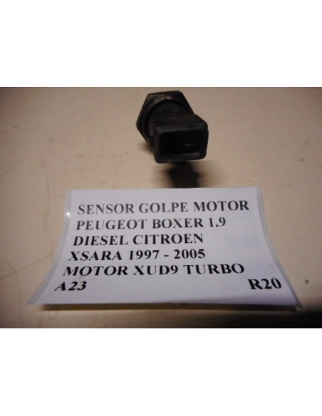 Sensor golpe motor Peugeot Boxer 1.9 Diesel Citroen Xsara 1997 - 2005 motor XUD9 Turbo