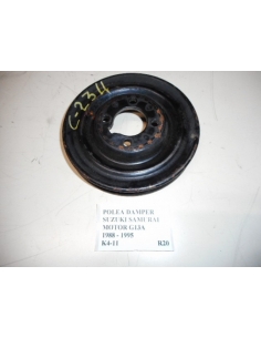 Polea damper Suzuki Samurai motor G13A 1988 - 1995