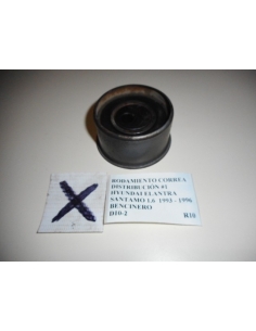 Rodamiento correa distribucion Hyundai Elantra Santamo 1.6 1993 - 1996 Bencinero