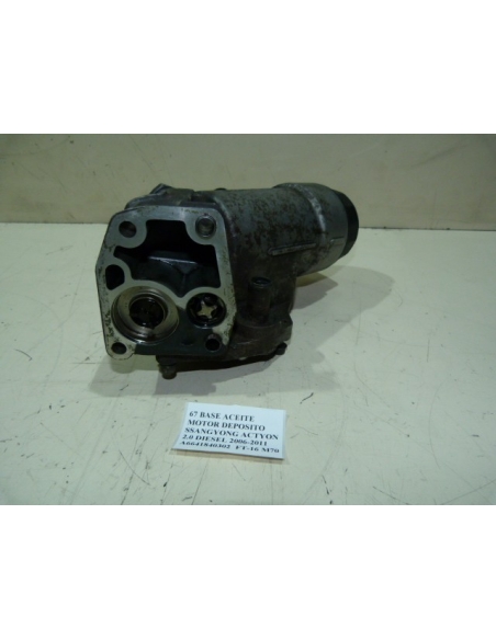 BASE ACEITE MOTOR DEPOSITO SSANGYONG ACTYON 2.0 DIESEL 2006-2011 A6641840302