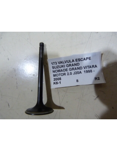 VALVULA ESCAPE SUZUKI GRAND NOMADE GRAND VITARA MOTOR 2.0 J20A  1998 - 2005