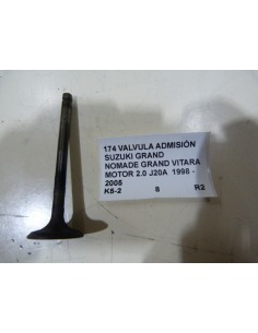 VALVULA ADMISIÓN SUZUKI GRAND NOMADE GRAND VITARA MOTOR 2.0 J20A  1998 - 2005