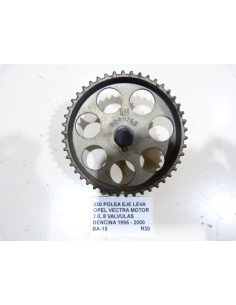 POLEA EJE LEVA OPEL VECTRA MOTOR 2.0, 8 VALVULAS BENCINA 1995 - 2000