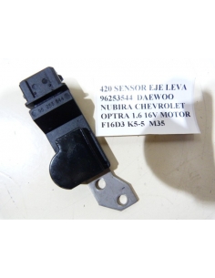 SENSOR EJE LEVA 96253544 DAEWOO NUBIRA CHEVROLET OPTRA 1.6 16V MOTOR F16D3