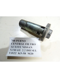 PERNO CENTRAL FILTRO ACEITE NISSAN XTRAIL 2.2 DIESEL YD22