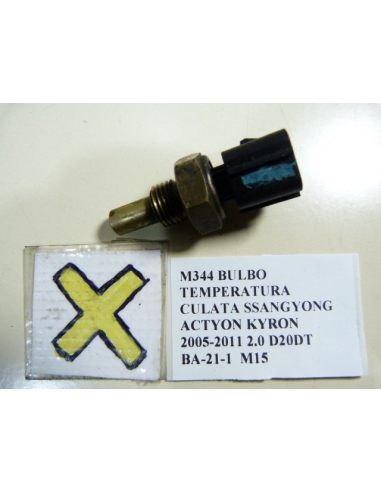 BULBO TEMPERATURA CULATA SSANGYONG ACTYON KYRON 2005-2011 2.0 D20DT