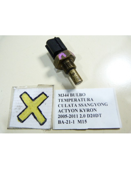 BULBO TEMPERATURA CULATA SSANGYONG ACTYON KYRON 2005-2011 2.0 D20DT