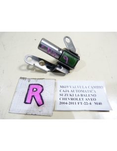 VALVULA CAMBIO CAJA AUTOMATICA SUZUKI 1.6 BALENO CHEVROLET AVEO 2004-2011
