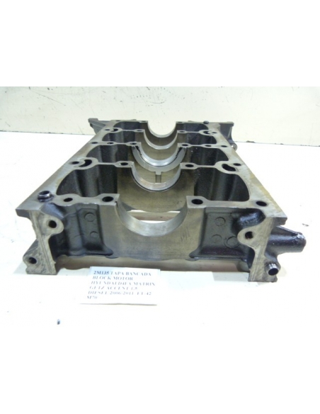 TAPA BANCADA BLOCK MOTOR HYUNDAI D4FA MATRIX GETZ ACCENT 1.5 DIESEL 2006-2011