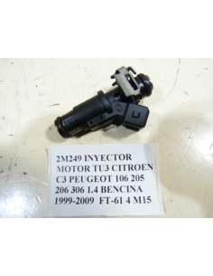 INYECTOR MOTOR TU3 CITROEN C3 PEUGEOT 106 205 206 306 1.4 BENCINA 1999-2009
