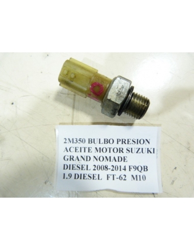 BULBO PRESION ACEITE MOTOR SUZUKI GRAND NOMADE DIESEL 2008-2014 F9QB 1.9 DIESEL