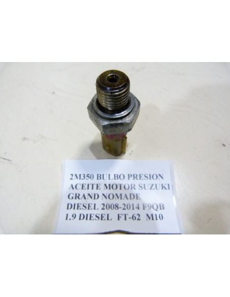 BULBO PRESION ACEITE MOTOR SUZUKI GRAND NOMADE DIESEL 2008-2014 F9QB 1.9 DIESEL