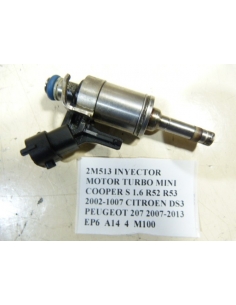 INYECTOR  MOTOR TURBO MINI COOPER S 1.6 R52 R53 2002-2007 CITROEN DS3 PEUGEOT 207 2007-2013 EP6