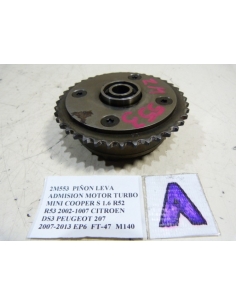 PIÑON LEVA ADMISION MOTOR TURBO MINI COOPER S 1.6 R52 R53 2002-2007 CITROEN DS3 PEUGEOT 207 2007-2013 EP6