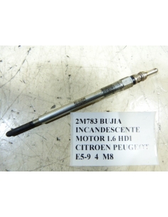 BUJIA INCANDESCENTE MOTOR 1.6 HDI CITROEN PEUGEOT