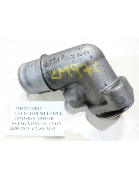 CODO COLECTOR MULTIPLE ADMISION MOTOR SSANGYONG ACTYON 2008-2011