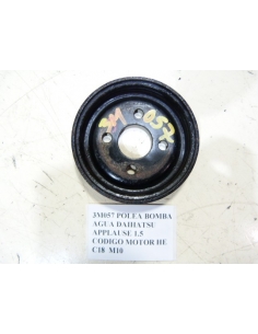 POLEA BOMBA AGUA DAIHATSU APPLAUSE 1.5 CODIGO MOTOR HE