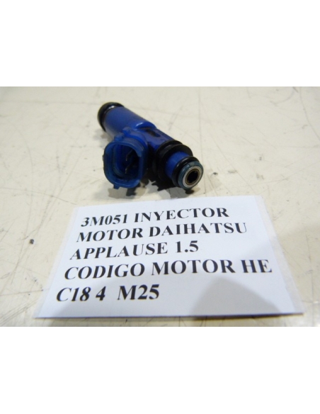 INYECTOR MOTOR DAIHATSU APPLAUSE 1.5 CODIGO MOTOR HE