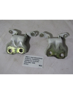 PAR BISAGRAS PUERTA TRASERA DERECHA SUZUKI BALENO 1998
