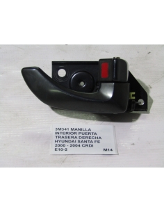 MANILLA INTERIOR PUERTA TRASERA DERECHA HYUNDAI SANTA FE 2000 - 2004 CRDI