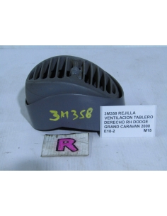 REJILLA VENTILACION TABLERO DERECHO RH DODGE GRAND CARAVAN 2000