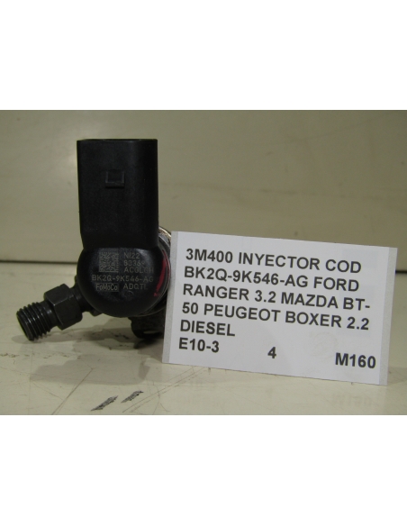 INYECTOR COD BK2Q-9K546-AG FORD RANGER 3.2 MAZDA BT-50 PEUGEOT BOXER 2.2 DIESEL