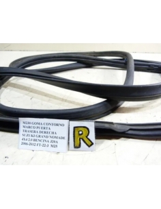 GOMA CONTORNO MARCO PUERTA TRASERA DERECHA SUZUKI GRAND NOMADE 2.0 BENCINA J20A 4X4 2006-2012