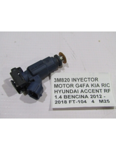 INYECTOR MOTOR G4FA KIA RIO HYUNDAI ACCENT RF 1.4 BENCINA 2012 - 2018