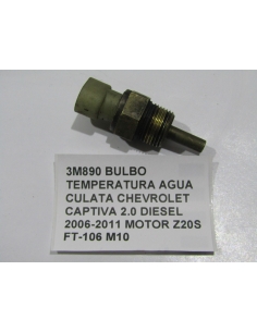 BULBO TEMPERATURA AGUA CULATA CHEVROLET CAPTIVA 2.0 DIESEL 2006-2011