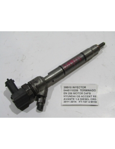 INYECTOR 0445110256  TERMINADO EN 256 MOTOR D4FB HYUNDAI I30 ACCENT RB AVANTE 1.6