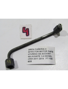 CAÑERIA 4 INYECTOR MOTOR D4FB HYUNDAI I30 ACCENT RB AVANTE 1.6