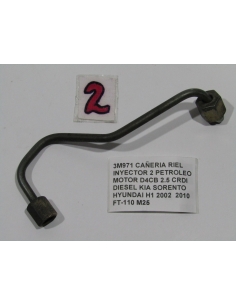 CAÑERIA RIEL INYECTOR 2 PETROLEOKIA SORENTO HYUNDAI MOTOR D4CB