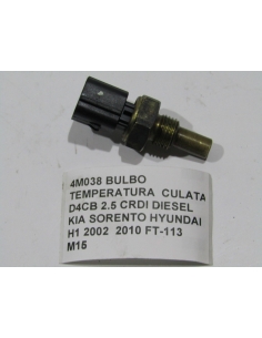 BULBO TEMPERATURA  CULATA MOTOR D4CB 2.5 CRDI DIESEL KIA SORENTO HYUNDAI