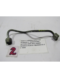 CAÑERIA INYECTOR NUMERO 2  SSANGYONG ACTYON 2006 2011