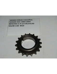 PIÑON CIGUEÑAL NISSAN D21 1993 2005 BENCINA 2.4 12 VALVULAS KA24E