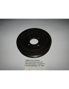 POLEA DAMPER MOTOR HYUNDAI D4EA VGT 2004 2009 DIESEL 2.0