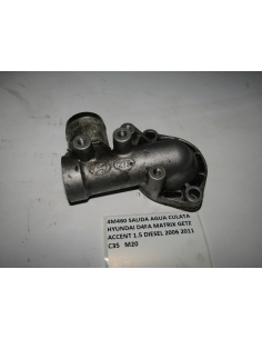SALIDA AGUA CULATA HYUNDAI D4FA MATRIX GETZ ACCENT 1.5 DIESEL 2006 2011