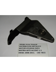 GUIA TENSOR DISTRIBUCION METALICO MOTOR HYUNDAI D4FA MATRIX GETZ ACCENT 1.5 DIESEL 2006 2011