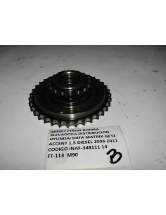 PIÑON BOMBA ELEVADORA DISTRIBUCION HYUNDAI D4FA MATRIX GETZ ACCENT 1.5 DIESEL 2006 2011