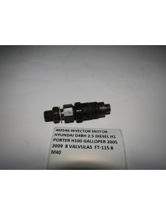 INYECTOR MOTOR HYUNDAI D4BH 2.5 DIESEL H1 PORTER H100 GALLOPER 2005 2009