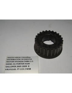PIÑON CIGUEÑAL DISTRIBUCION 24 DIENTES MOTOR HYUNDAI D4BH 2.5 DIESEL H1 PORTER H100 GALLOPER 2005 2009