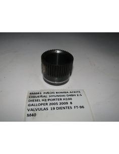 PIÑON BOMBA ACEITE  CIGUEÑAL  HYUNDAI D4BH 2.5 DIESEL H1 PORTER H100 GALLOPER 2005 2009