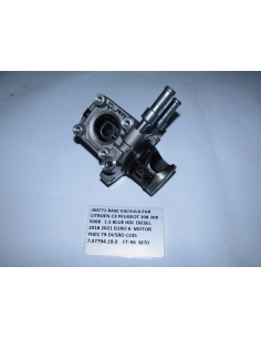 BASE VALVULA EGR  CITROEN C3 PEUGEOT 208 308 5008