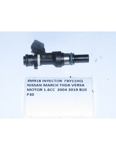 INYECTOR  FBY11HQ  NISSAN MARCH TIIDA VERSA  MOTOR 1.6CC  2004 2019