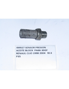 SENSOR PRESION ACEITE BLOCK  PA66-30GF   RENAUL CLIO 1998 2004